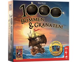 999 Games - 1000 Bommen & Granaten! - Dobbelspel - Nieuwe versie met speciale kaarten! - Kinderspel - Gezelschapsspel - Familiespel - Klein cadeautje