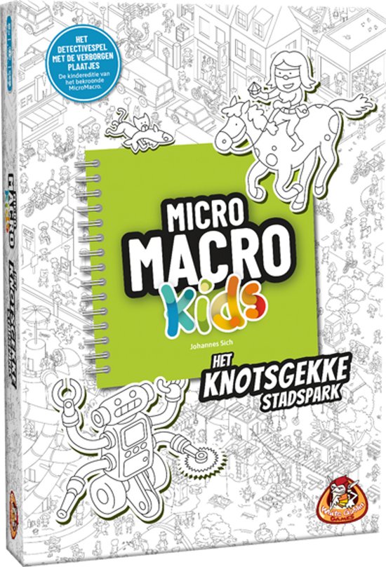 White Goblin Games - Micro Macro Kids - Coöperatiefspel - 1 tot 4 spelers - 15 minuten - jaar