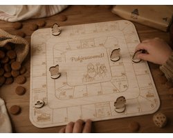 BolleToet houten ganzenbord Sinterklaas - spelletje - bordspel