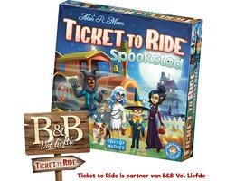Ticket To Ride Spookstad - Days of Wonder - Familiespel - Nederlandstalig Bordspel - Vanaf 6 Jaar