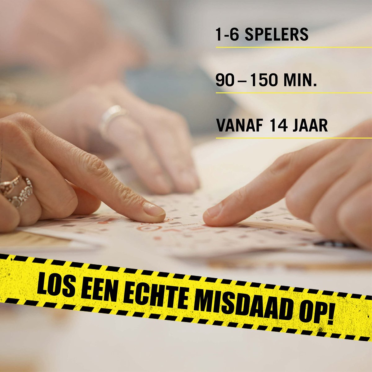 SnelShoppen - Hidden Games Crime Scene - De case Klein-Apelroos - Néerlandais - Jeu d'enquête interactif, jeu de détective & escape game, murder mystery