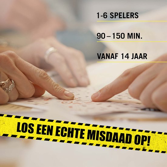 SnelShoppen - Hidden Games Crime Scene - De case Klein-Apelroos - Nederlands - Interactief misdaadspel, detective & escape room spel, murder mystery g