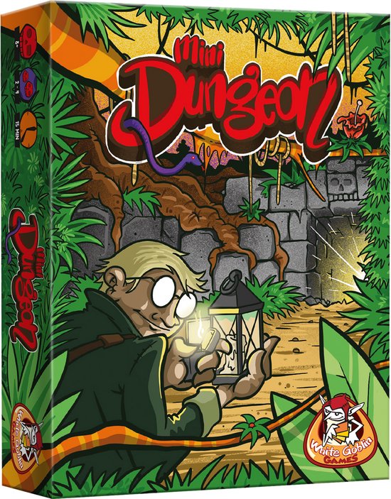 White Goblin Games - Mini Dungeon - Kaartspel - 2 spelers - 15 minuten - jaar
