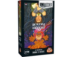 White Goblin Games - Unmatched: Houdini vs De Geest uit de Lamp - expertspel - 2 spelers - 20 minuten - Vanaf 10 jaar - Met de helden: Houdini en De Geest uit de Lamp