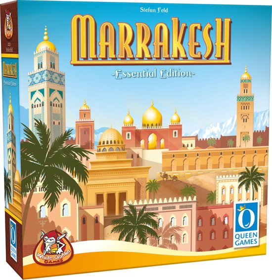 White Goblin Games - Marrakesh NL Essential Edition - expertspel - 2 tot 4 spelers - 90 minuten - jaar