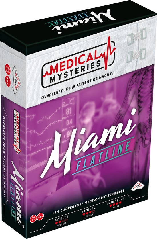 Medical Mysteries: Miami Flatline - Jeu coopératif - Collaborez pour sauver les patients