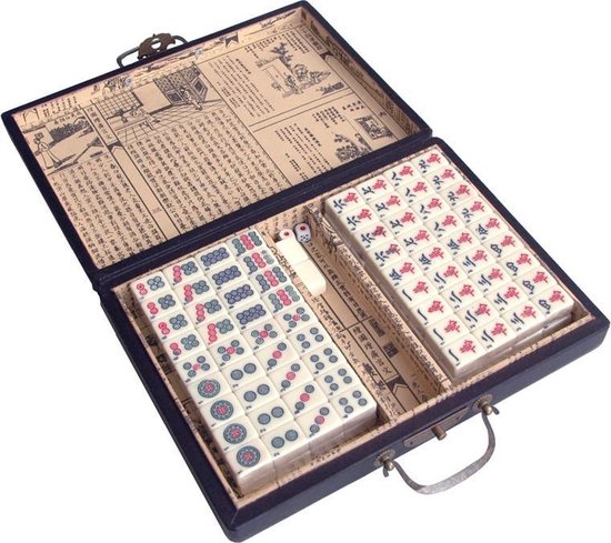 TA-HWA Mahjong jeu S - Tuiles de Mahjong petit format dans un coffret de luxe