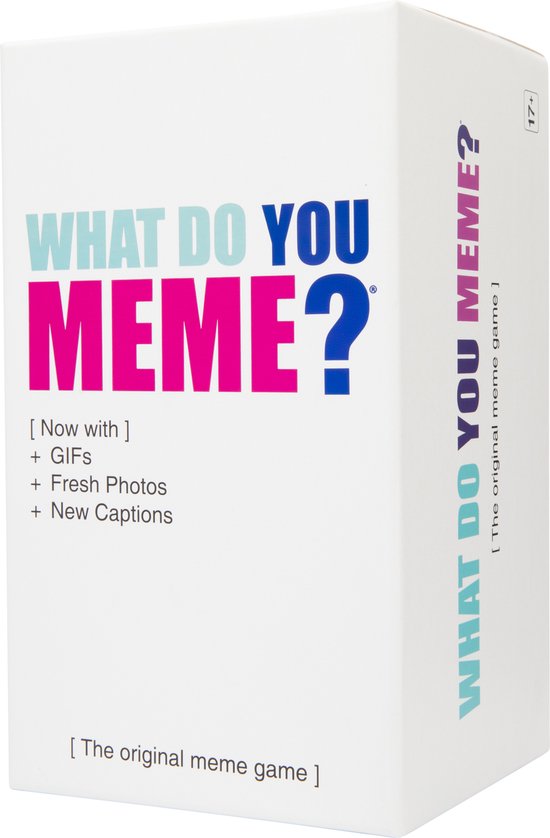 WHAT DO YOU MEME? Core Game (New Edition) Now Including GIF's & Refreshed Content by Relatable, The Game for Meme Lovers