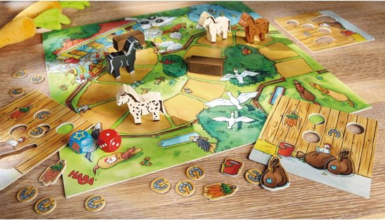Haba Hop in Galop - Paardenspel + jaar - 2 tot 4 spelers