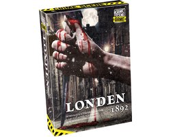 Tactic Crime Scene Londen 1892 – Bordspel – Misdaadspel – Duister Mysterie in Victoriaans Whitechapel – Diepgaand Onderzoek en Deductie – Crime Scene Serie – Game Storm Studio – 1 of Meer Spelers – Vanaf 18 Jaar