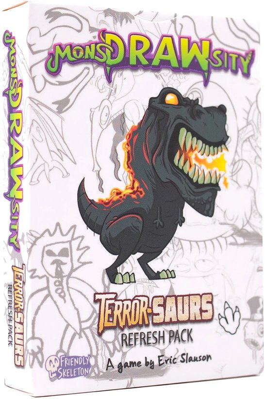 MonsDRAWsity TerrorSaurs Refresh Pack - Bordspel uitbreiding - Engels