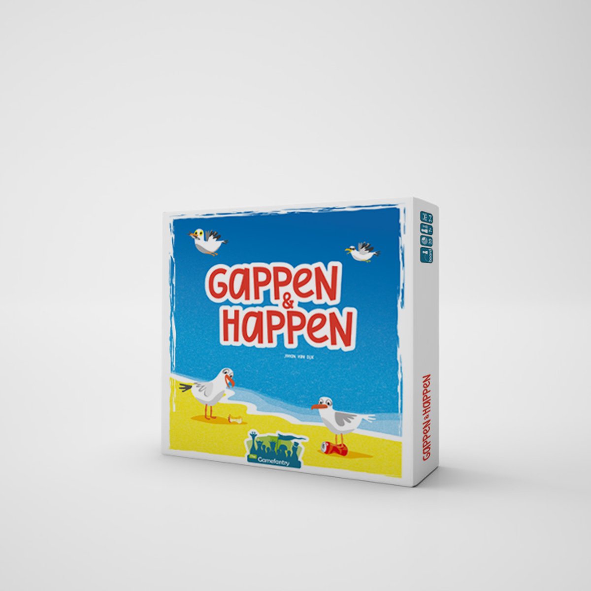 Gappen & Happen - Jeu de Plateau Stratégique - Jeu de Société Enfants - 2 à 4 Joueurs - Jeu de Plateau dès 7 Ans - Jeu de Société Familial - Jeu Familial Enfants - Jeu Familial de l'Année