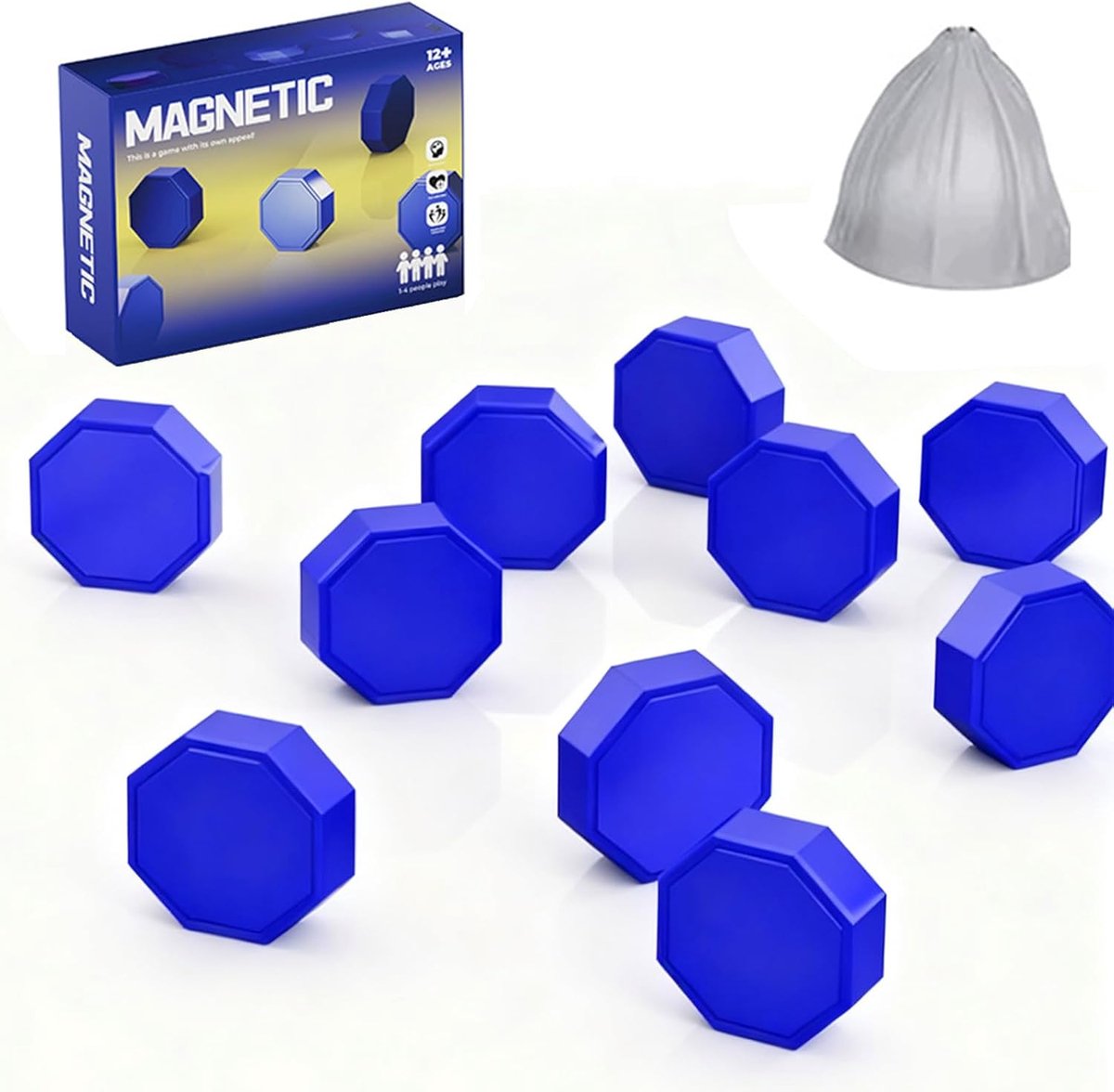 Jeu d'échecs magnétique, jeu éducatif, jeu d'échecs portable pour famille, fêtes, anniversaire et Noël
