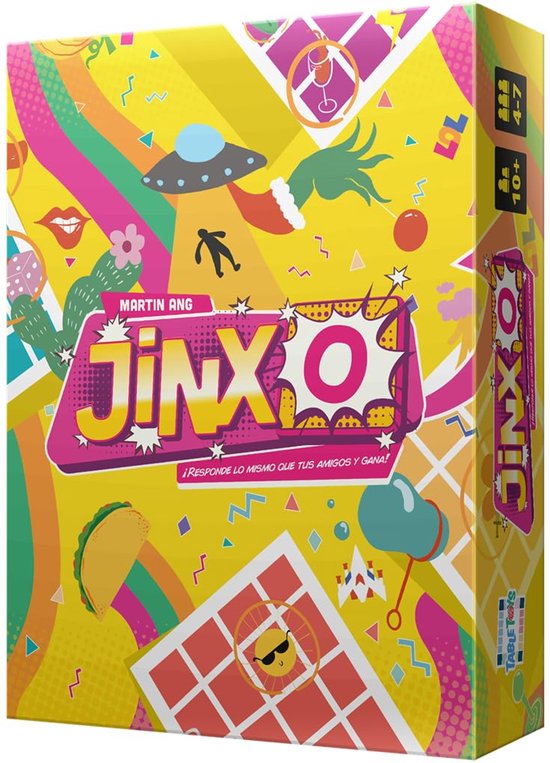 SnelShoppen - JinxO Bordspel -7 Spelers, Strategisch Spel, Leuk voor Kinderen Jaar, Perfect voor Feesten, Gezellige Avonden, Familieple