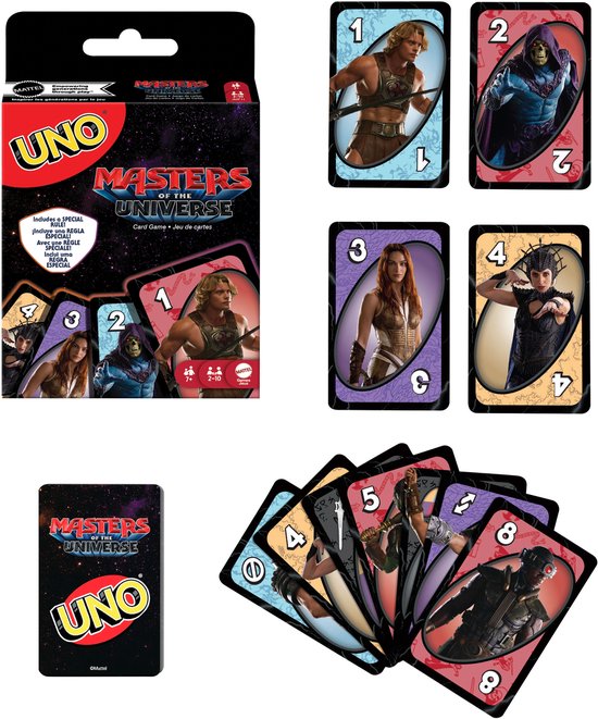 Mattel Games UNO Masters of the Universe 2026 Movie - Jeu de cartes