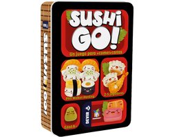 SnelShoppen - Bordspel Sushi Go! voor Feest, Gezelschapsspellen, Kinderen, Meerkleurig, Gezellige Spelletjesavond, Familie Spel, Creatief, Eenvoudige