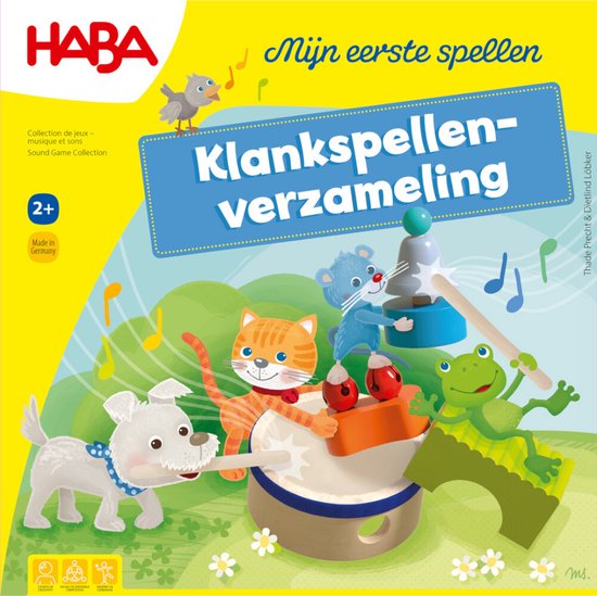 Haba !!! Spel - Mijn eerste spellen - Klankspellenverzameling (Nederlands) = Duits 1307105001 - Frans 1307105003