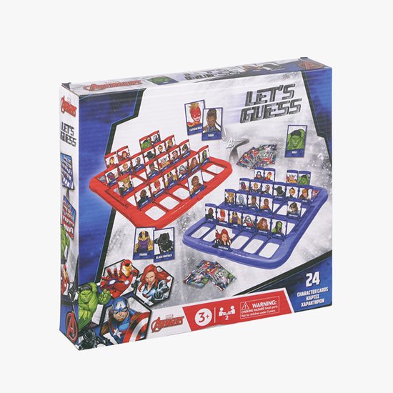 Marvel Avengers Wie is het Kinderspel - Wie is het spel - Guess who - Wie is het gezelschapsspel