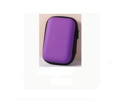 Paars - Vakantie - Organizer voor UNO, Pesten, Jokeren, Klaverjassen, Kwartet en Hartenjagen - Reisorganizer - Kaartspel - Speelkaarten - Opbergen - Hoesje – telefoonaccessoires