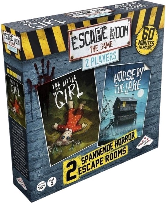 Escape Room The Game spelers - Horror editie - Breinbreker - Ontsnap binnen de tijd