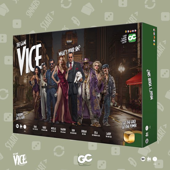 Bordspel voor volwassenen/partygame - Vice, the game