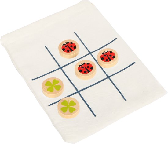 small foot - Tic Tac Toe Travel Game spelregels