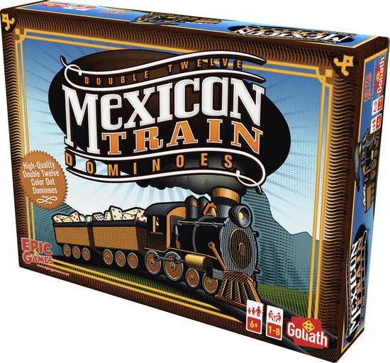 Goliath Mexican Train Dominoes - Actiespel - spelregels