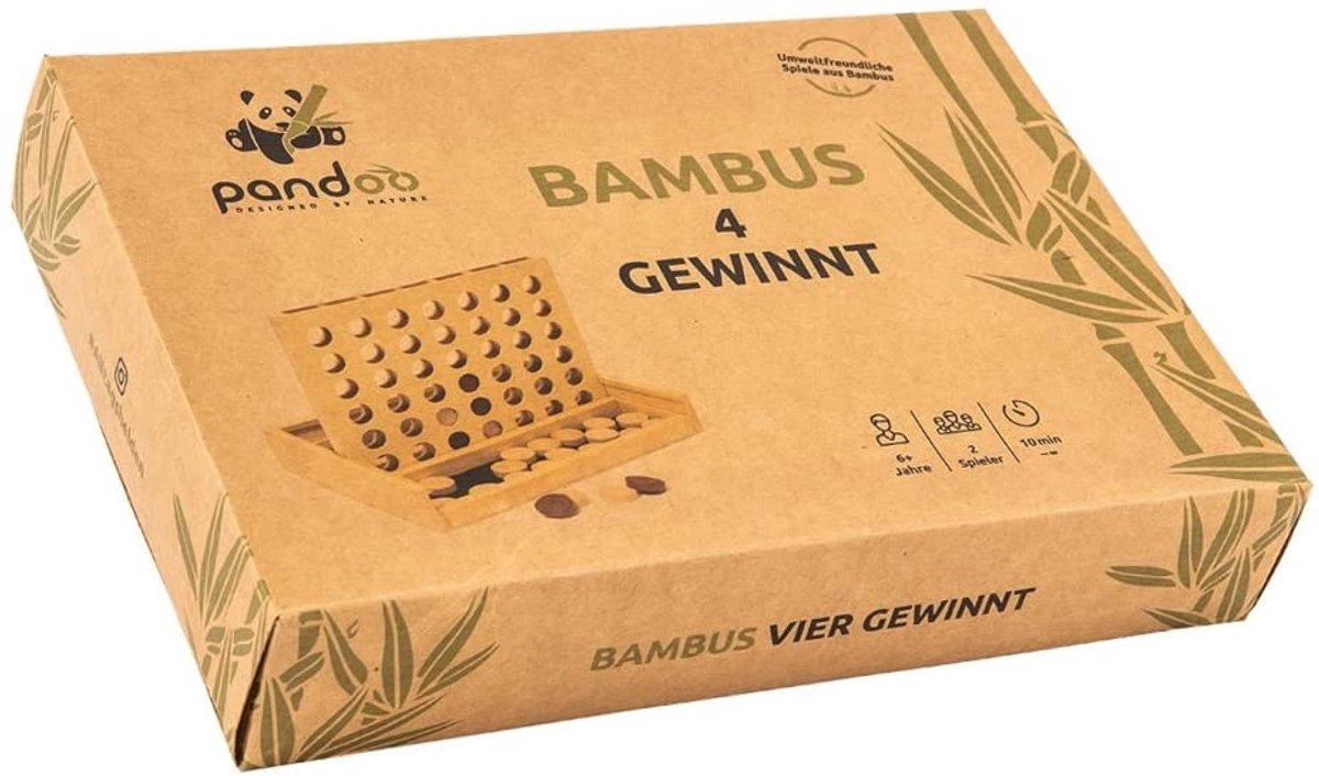 Vier Wint! - Jeu de placement - Bambou