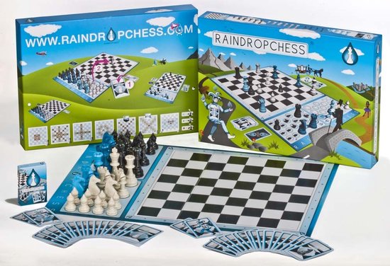 Raindropchess de Luxe - Jeu d'échecs pour toute la famille - Développez votre sens stratégique