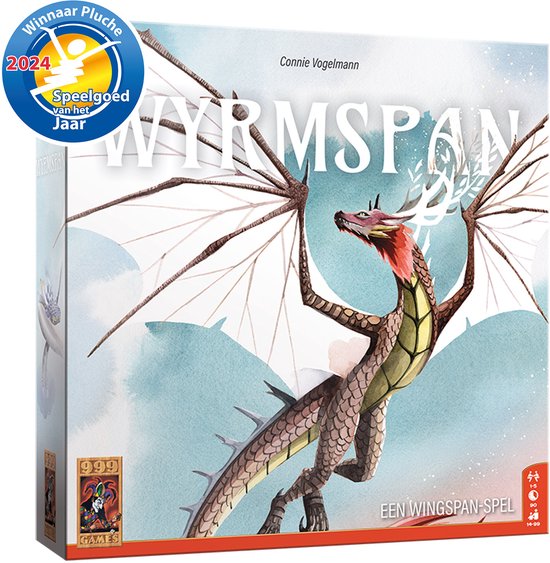 999 Games - Wyrmspan - Bordspel - Indrukwekkend artwork - Winnaar Speelgoed van het Jaar - Ook speler - Gezelschapsspel