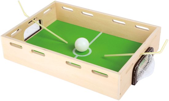 Small Foot - Houten Blaas Voetbalspel spelregels