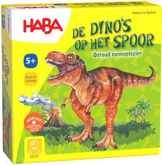 Haba Spel Spelletje jaar Dino's op het spoor