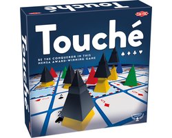 Tactic Touché – Bordspel – Tactisch kaartspel – Strategisch Pionnen en Kaarten Spel – Plaats Pionnen, Blokkeer Tegenstanders en Scoor Patronen – Familiespel – Winnaar Mensa Select-prijs – Bekroond Spel – 2 tot 4 Spelers – Vanaf 8 Jaar