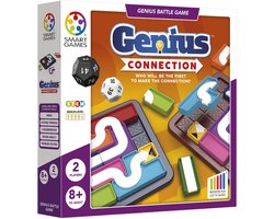 SmartGames Genius Connection - Snel & Strategisch Puzzelspel - 720 uitdagingen - zowel voor 1 als 2 Spelers - Vanaf 8 Jaar - Kinderen én Volwassenen