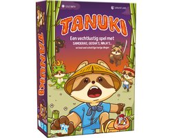 White Goblin Games - Tanuki - Kaartspel - 3 tot 6 spelers - Kaarspel voor Kinderen en Volwassenen - vanaf 7 jaar - Compact reisspel