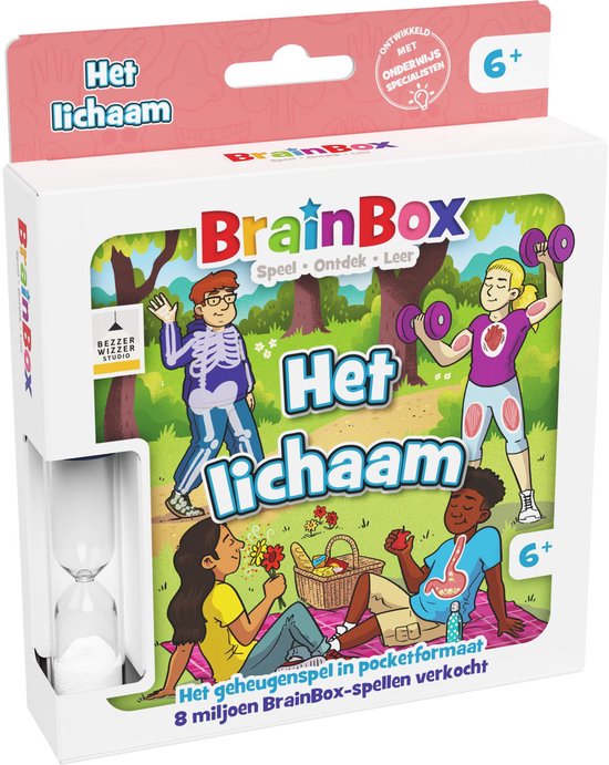 Brainbox Pocket Het Lichaam - Jeu de cartes en néerlandais