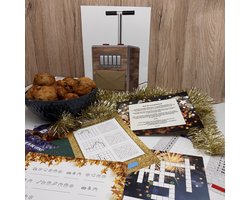 Escapespel Oud&Nieuw - kinderen 7 t/m 11 jaar - oudjaarsavond spel - vuurwerk - red de vuurwerkshow - escaperoom spel - puzzel
