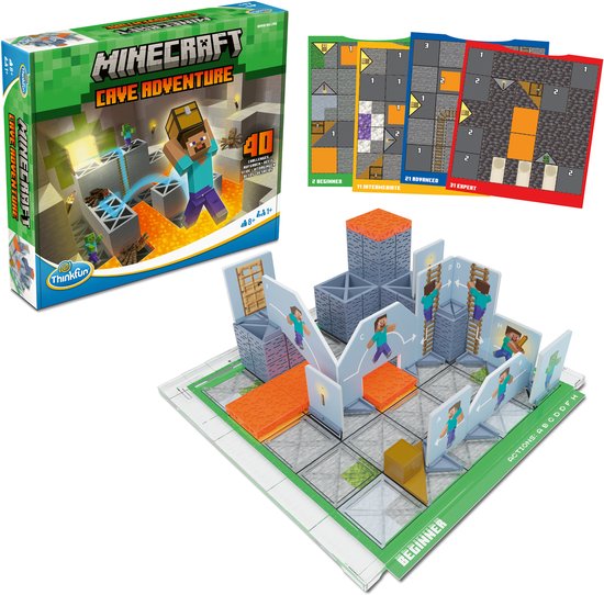 ThinkFun – Minecraft Cave Adventure – Logicaspel – Jaar