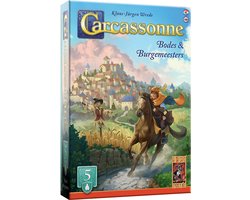 999 Games - Carcassonne: Bodes & Burgemeesters - Uitbreiding 5 - Nieuwe Versie - NL - EN