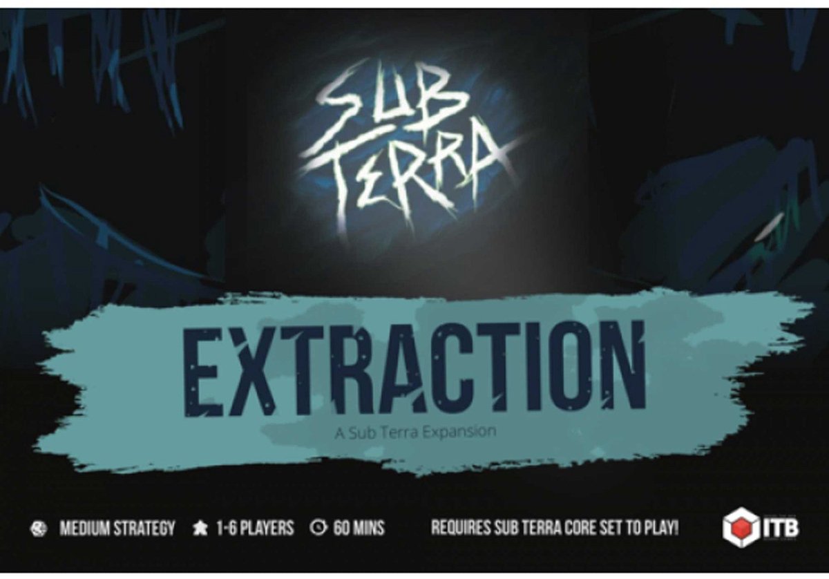 Sub Terra: Extraction – Extension - Jeu de société - Anglais