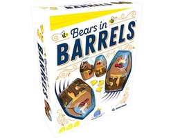 Blue Orange Games - Bears in Barrels - Familiespel - 3-6 Spelers - Geschikt vanaf 8 Jaar