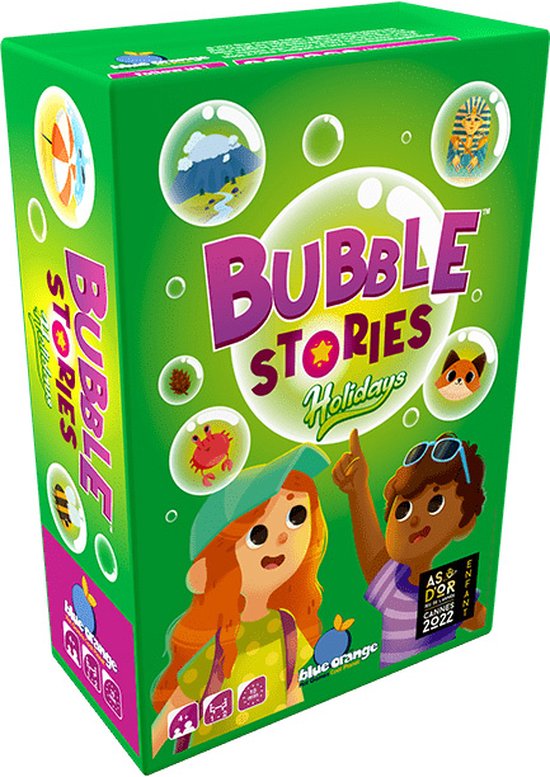 Bubble Stories Holidays - Geronimo Games - Blue Orange - Kaarspel - 1-2 Spelers - Geschikt Jaar