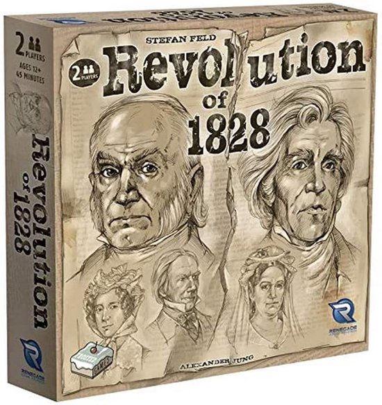 Renegade Game Studios Revolution of 1828 - Jeu de société - Jeu de stratégie
