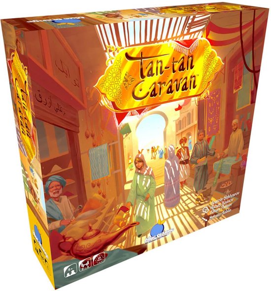 Blue Orange Games - Tan-Tan Caravan - Familiespel - 2-4 Spelers - Geschikt Jaar