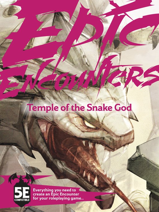 Epic Encounters Temple of the Snake God - Figurines RPG - Steamforged Games