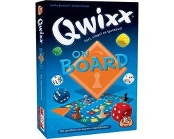White Goblin Games - Qwixx On Board - Dobbelspel - 2 tot 4 spelers - Variant van Qwixx - Vanaf 8 jaar - Qwixx met een speelbord