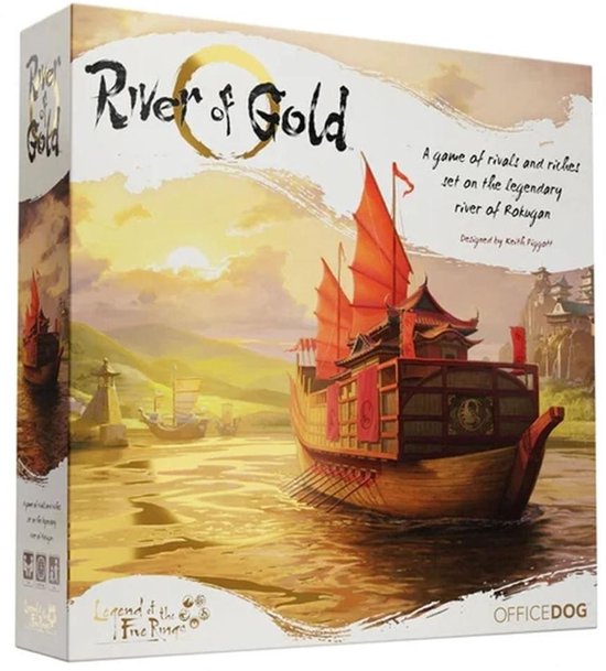River of Gold: Legend of the Five Rings Board Game - Jeu de société (ENG)