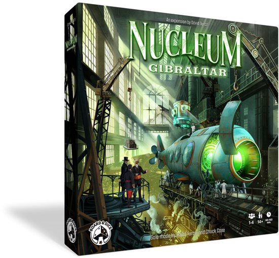 Asmodee bordspel Nucleum Gibraltar educatief spel -6 spelers.