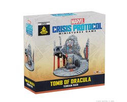 Atomic Mass Games Marvel speelset Tomb of Dracula terrein miniatuur.