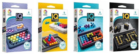 IQ Games Voordeelpakket Reiseditie - Denkspel - Hersenbreker